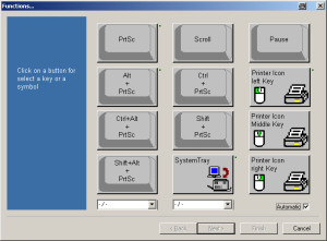 HardCopy Function keys
