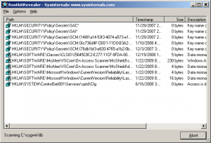 rootkitrevealer