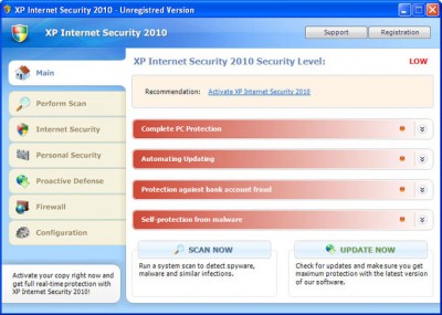XP Internet Security 2010 An Ongoing Current Attack XPInternet2010 400x285 XP Internet Security 2010 An Ongoing Current Attack