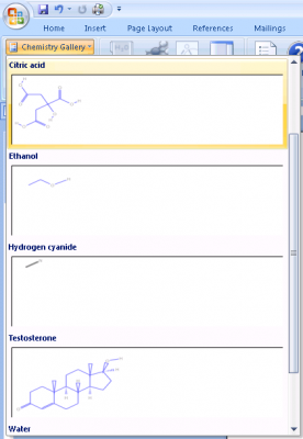 Chem4Word Show Chemistry Notations Easily in Word gallery 276x400 Chem4Word Show Chemistry Notations Easily in Word