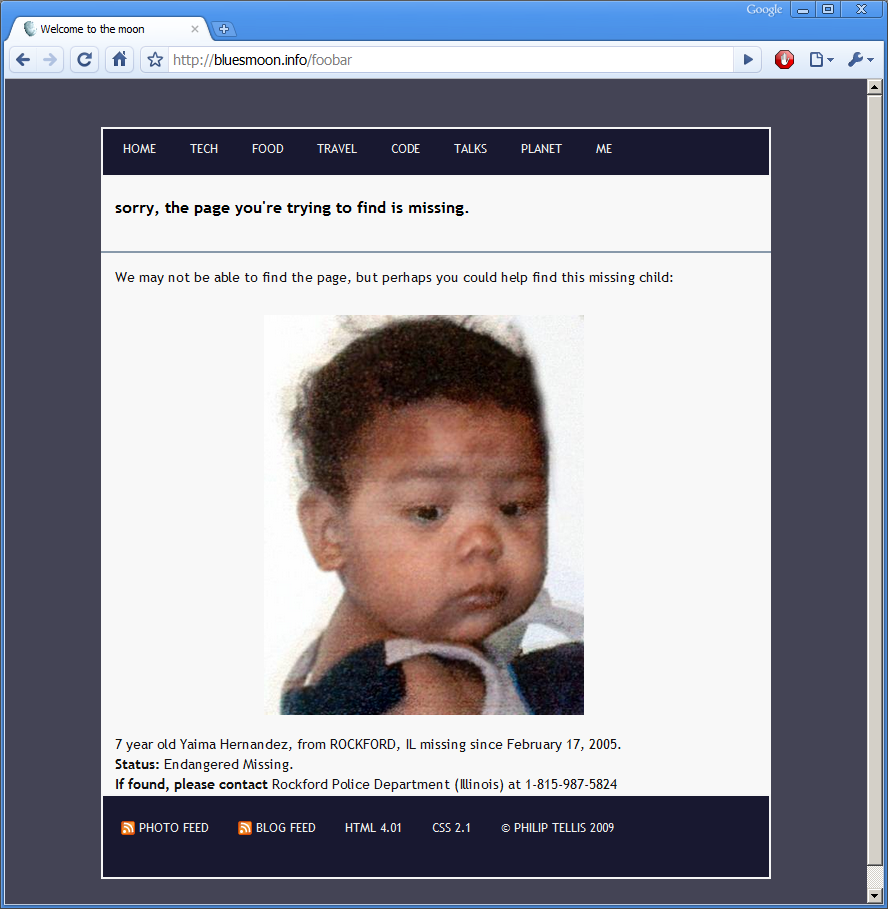 404 Page Not Found, but Kids Found