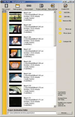 dvdflick 255x400 Avi2Dvd and DVD Flick   Converting Videos (.avi) to DVDs