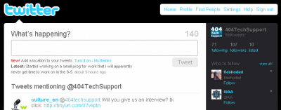 mentions 400x157 Twitters New Follow Recommendations Needs Some Work