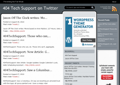 archive completed 400x284 Use WordPress to Create a Searchable Archive of Your Tweets