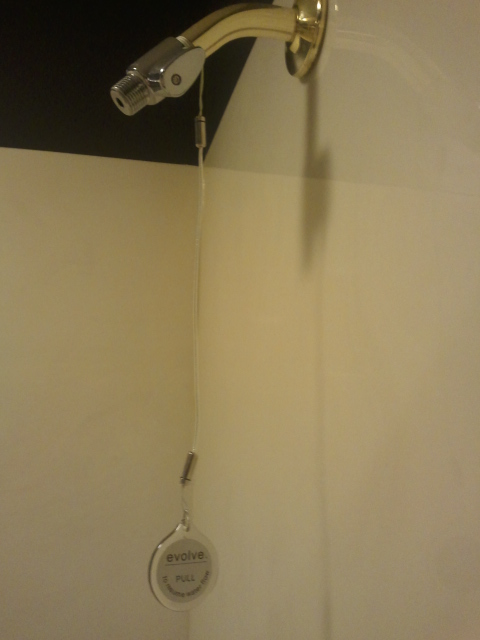 ladybug installed Product Review: Evolve Ladybug Water Saving Showerhead