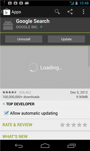 google play loading How our minimalist, icon based tech is making itself harder to use and support