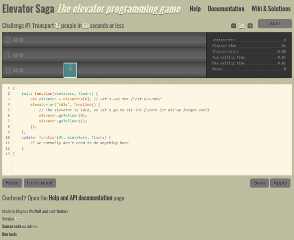 Put your programming skills to the challenge with Elevator Saga | 404 ...
